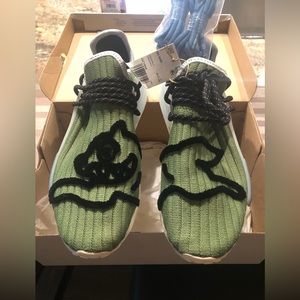 NWT Mens Size 10 Adidas NMD Hu Green Shoes